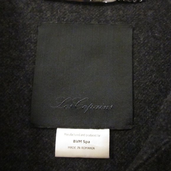 Les Copains BVM Spa designer 100% Virgin Wool Coat size 38 - Picture 12 of 16